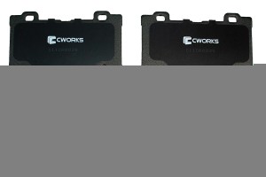 Тормозные колодки передние Low Metallic C11CR0039 C11CR0039 CWORKS