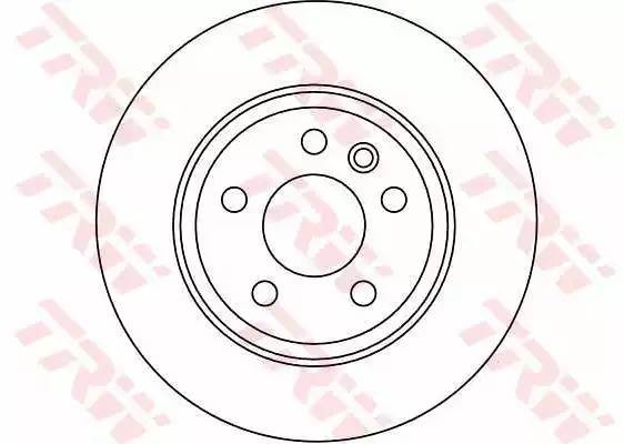 Диск тормозной задний VW SHARAN (7M), TRANSPORTER IV (294мм) DF4208 DF4208 TRW