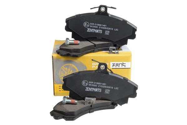 колодки дисковые передние!\ Mitsubishi Carisma 1.8GDi/1.9GDi 95>, Volvo S40 95-9 Z07358 ZENTPARTS
