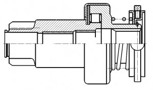 Привод стартера (бендикс) для а/м VAG Transporter T5 (03-)/Multivan V (03-) 1.9T VCS1820 START VOLT