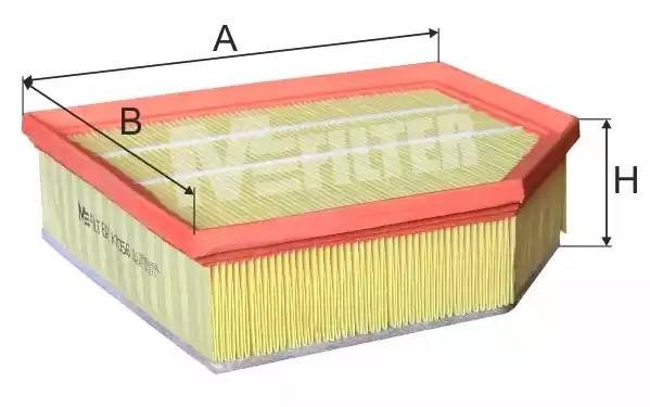 фильтр воздушный!\ Volvo S60/V70/XC70 2.4 D5 05> K7056 MFILTER AUTOMOTIVE FILTERS