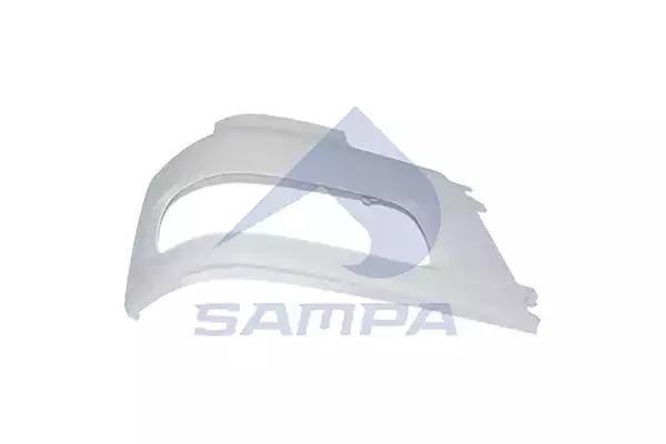 Бампер DAF CF85 передний правая часть SAMPA 18500102 SAMPA