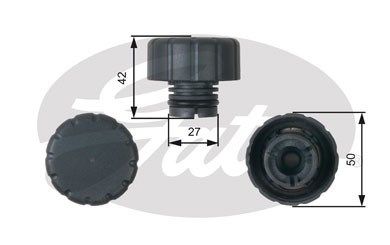 Крышка расширительного бачка RC244 (7410-30090) RC244 GATES