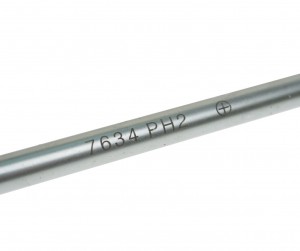 Отвертка крестовая PH 2.0х200мм усиленная (сталь Cr-Mo) JTC JTC-7634 JTC TOOLS