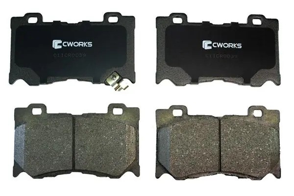 Тормозные колодки передние Low Metallic C11CR0039 C11CR0039 CWORKS