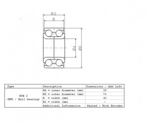 Подшипник ступицы ZA38BWD26E1CA61 NSK