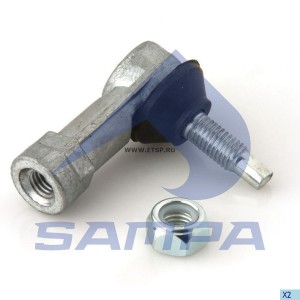Наконечник IVECO тяги КПП М10х1.5мм (левая внутренняя резьба) SAMPA 060082 SAMPA