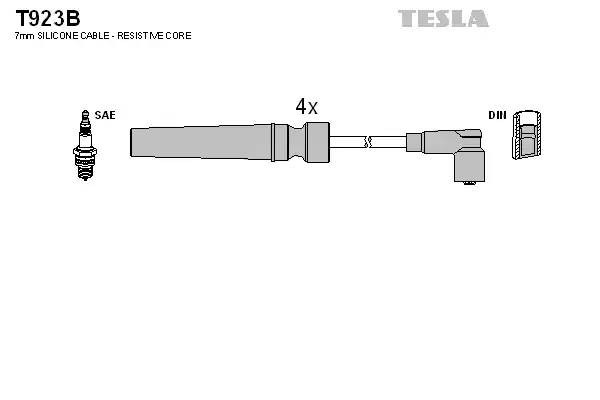 к-кт проводов!\ Chevrolet Lacetti 1.4/1.6 (DOHC) 05> T923B TESLA