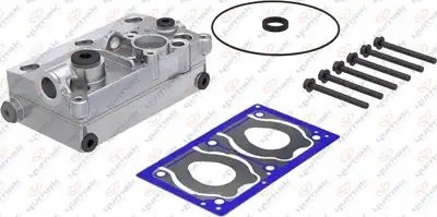 Головка блока компрессора RVI Premium II TR/PR, Kerax /DXi 11/13, Magnum DXi 13; RK.01.361 YUMAK