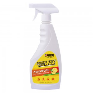 Полироль панели "ABRO" MASTERS (500 мл) (триггер) (Лимон) (для кожи и резины) LTC500LEAM ABRO