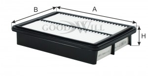 Фильтр воздушный AG709 AG 709 GOODWILL