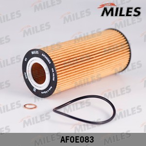 Фильтр масляный (вставка) BMW E46/E90/E60/X5 (E70)/X6 (E71) 2.5D-3.0D (FILTRON O AFOE083 MILES