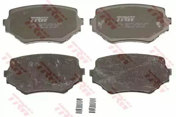Колодки тормозные SUZUKI Grand Vitara (-98) передние (4шт.) TRW GDB3132 TRW