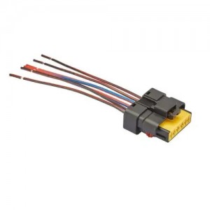 Разъем к ДМРВ Siemens (20.3855-10) для ГАЗ с двиг.405, с проводами (211PC069SO-0 LECAR010490703 LECAR