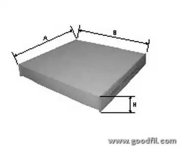 Фильтр салона AG589CFC AG 589 CFC GOODWILL