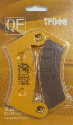 Колодки тормозные мото PM передние (2шт.) ТРОФИ QUATTRO FRENI QF924T QUATTRO FRENI