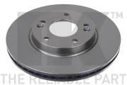 203445NK диск тормозной передний!\ Hyundai Elantra III/i30/Veloster 1.4-1.8/1.4D 203445 NK