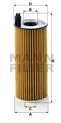 BMW 1-F20/F21/ 3-E90/F30 HU6004X MANN FILTER