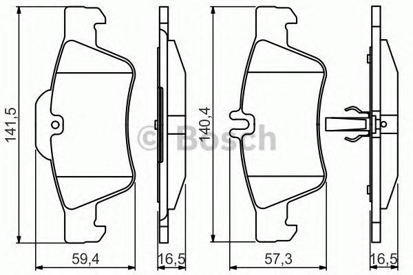 MERCEDES BENZ W221 (2005-2013) 0 986 495 248 BOSCH