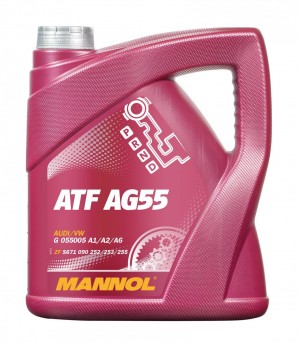 Масло трансмиссионное MANNOL 8212 ATF AG55 синтетическое 4 л MN8212-4 MANNOL