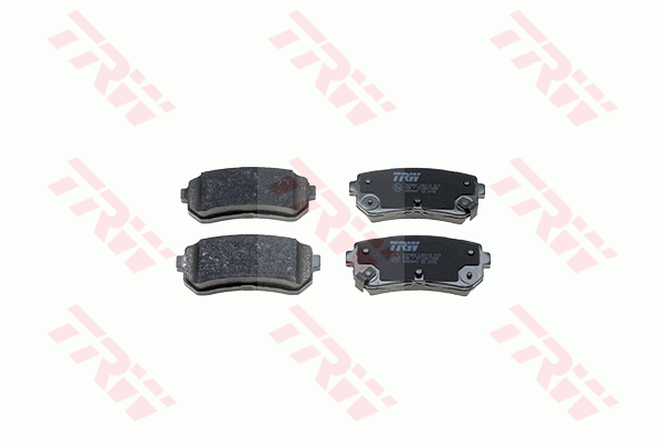 Колодки задние HYUNDAI ix20 2010- GDB3641 GDB3641 TRW