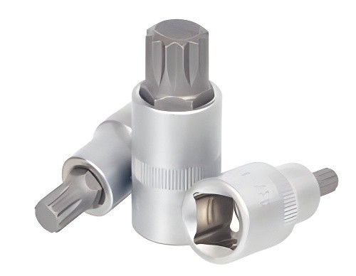 Головка торцевая с битой 1/2" Spline M10 "АвтоDело" (L=55 мм) 39510 AVTO DELO
