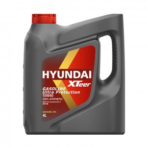 HYUNDAI XTeer G800 Gasoline Ultra Protection 10W40 (4L) масло моторн.! п/синт.\  1041019 HYUNDAI XTEER
