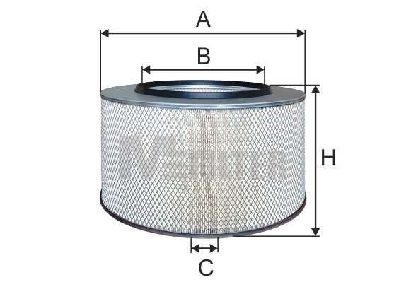 фильтр воздушный !262-420/255 \MB ACTROS A525 MFILTER AUTOMOTIVE FILTERS