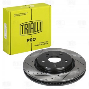 Диск торм. Toyota Camry (18-)/RAV4 (18-) перед. d=305 (перф/слот/окраш) (DF 5200 DF 5200S TRIALLI