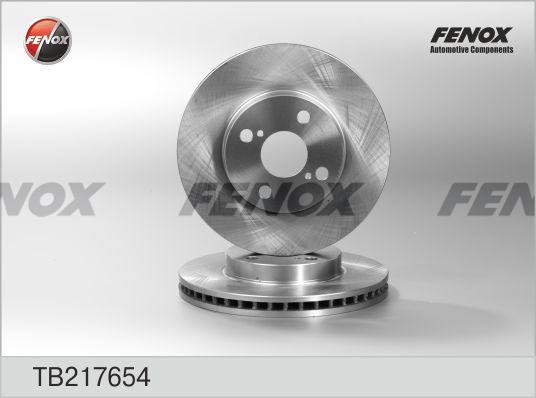 Диск тормозной передний  2шт TB217654 FENOX
