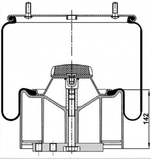 BPW ECO (>1996) с пластиковым стаканом T0070-4881V3 TOPCOVER