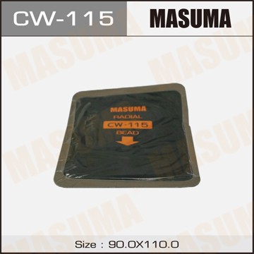 заплатка кордовая! 110x90 1шт.\ CW115 MASUMA
