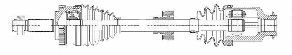 Привод передний правый AR 0879 TRIALLI