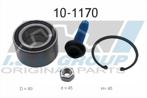 к-кт подшипника ступицы!\ VW T4 90-02 101170 IJS GROUP