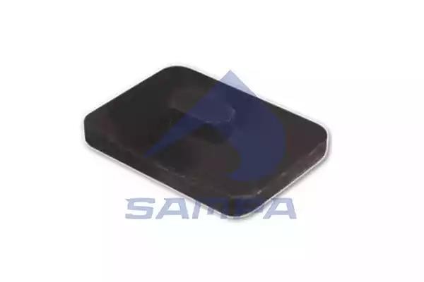отбойник рессоры !пластина 50x70x8/15 \MB207-210/308-310/407-410. BM601/602/611 011.076 SAMPA