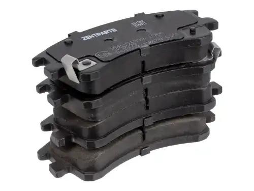 колодки дисковые передние! Mazda 6 GG/GY 2.0Di 136HP/2.0i/2.2i 02> Z07382 ZENTPARTS