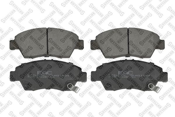 колодки дисковые п.!\ Chery, Honda Civic 1.4/1.6 & VT-i & VTEC 91-01/CRX 1.6 92- 429-002B-SX STELLOX