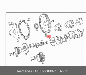 BUS 207D-410 A 108 991 00 67 MERCEDES BENZ