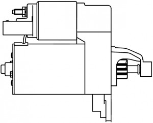 Стартер для а/м VAG A6 (11-)/A7 (10-)/Q5 (08-)/Q7 (08-) 2.8FSI 1,4кВт (LSt 1860) LST 1860 START VOLT