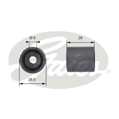 Ролик обводной ремня ГРМ T42044 (7786-21337) T42044 GATES