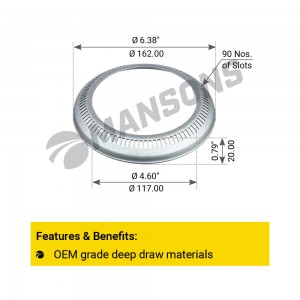 Кольцо ABS,B9-22W 600309 MANSONS