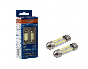 Лампа светодиодная 12V C5W SV8.5-8 S1811 блистер (2шт.) XENITE 1009548 XENITE
