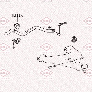 TOYOTA HILUX (2015>) TEF1157 TATSUMI