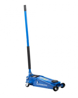 домкрат! подкатной 3 тонн 133-465мм с резиновой насадкой, быстрый подъем\ N3203 NORDBERG