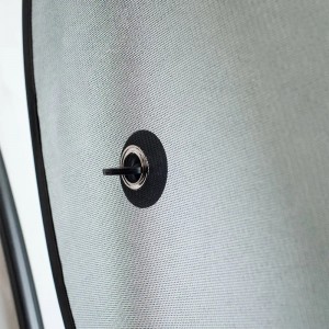 Шторка автомобильная для боковых стекол 44х36см присоска черная 2шт. AIRLINE ASPS-M-03 AIRLINE