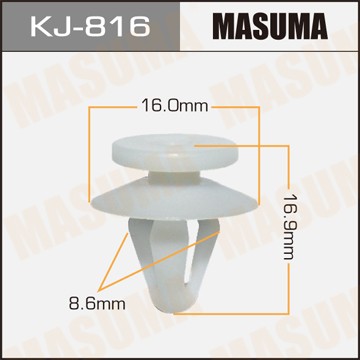 Пистон обивки универсальный MASUMA KJ816 MASUMA
