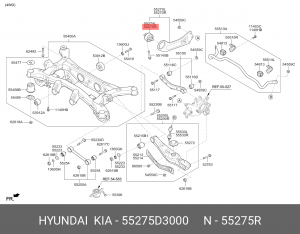 hyundai Tucson 2015> ПРАВЫЙ 55275D3000 HYUNDAI KIA