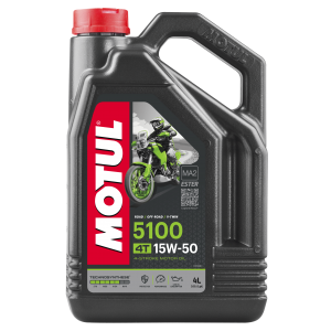 Масло моторное для 4-х тактных двигателей MOTUL 5100 4T 15W50 синт.4л 104083 MOTUL