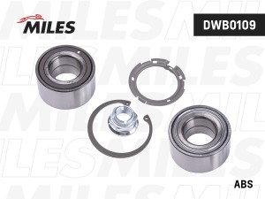 Подшипник ступицы передний RENAULT LOGAN I 04-07 с ABS DWB0109 DWB0109 MILES