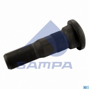 Болт колесный M22*1.5*105 RVI Premium 080414 SAMPA